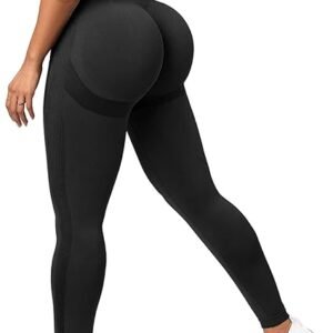 Women's High Waist Workout Seamless Scrunch Booty Leggings Butt Lift Gym Fitness Girl Sport Active Yoga Pants